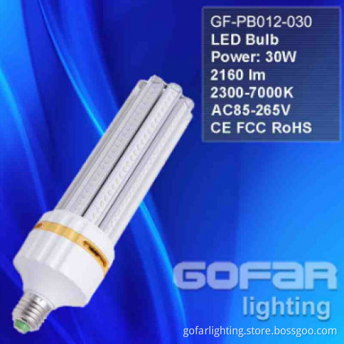 30W LED Corn Light, 30W LED Light, SMD3014, 80-90lm/W